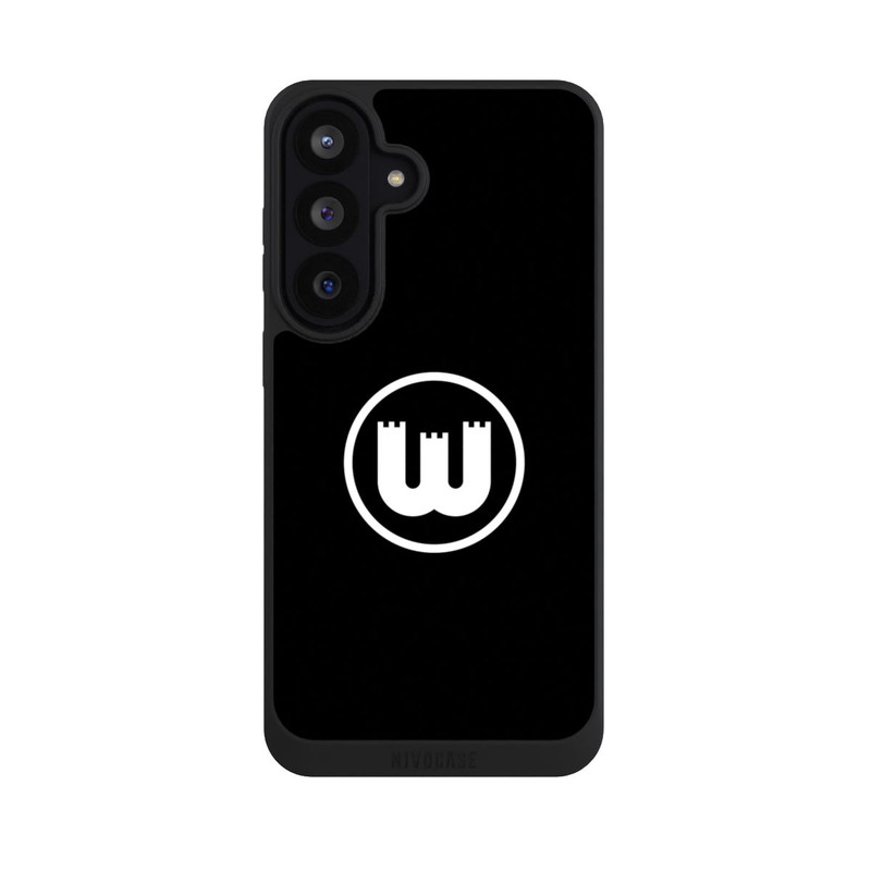 Galaxy S26 FE NIVOpure VfL Wolfsburg Zinnenwappen Schwarz