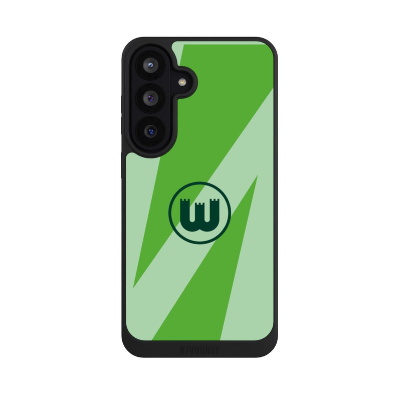 Galaxy S26 FE NIVOpure VfL Wolfsburg Logo Grafikelement