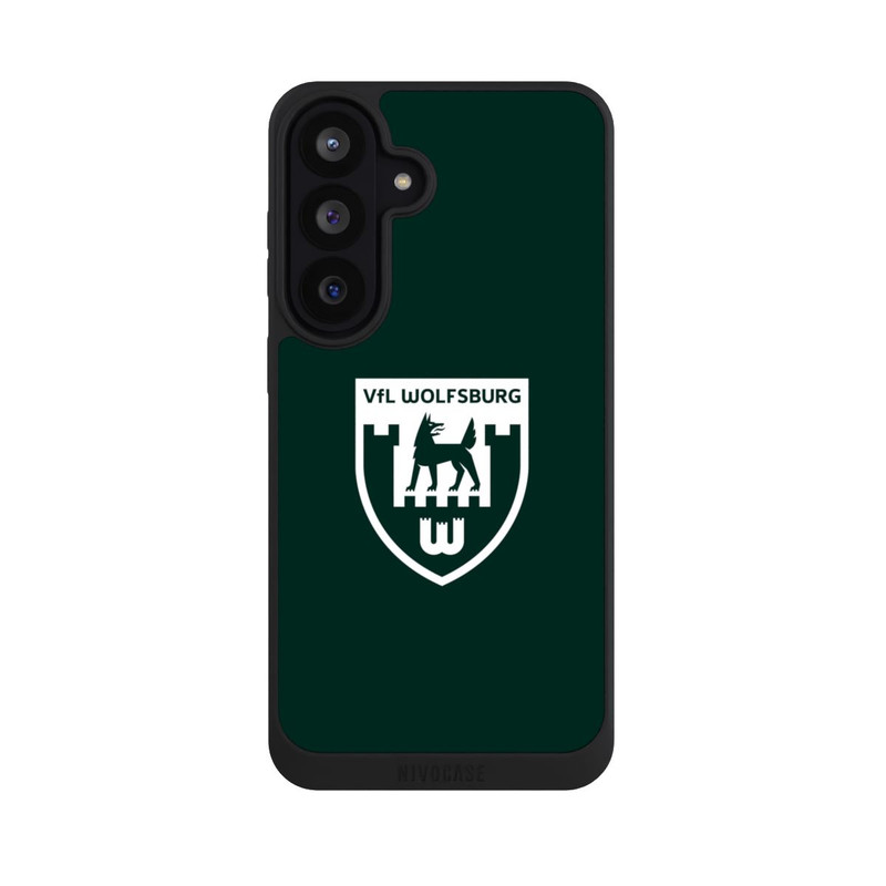Galaxy S26 FE NIVOpure VfL Wolfsburg Retrowappen Grün