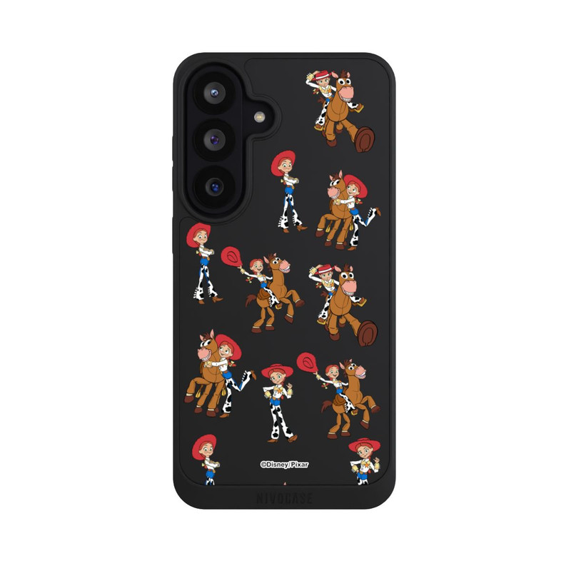Galaxy S26 FE NIVOpure Toy Story 5 Jessie Cowboy Pattern Transparent