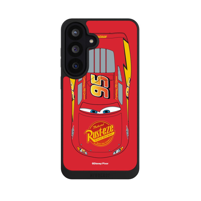Galaxy S26 FE NIVOpure Lightning McQueen Top View Cars