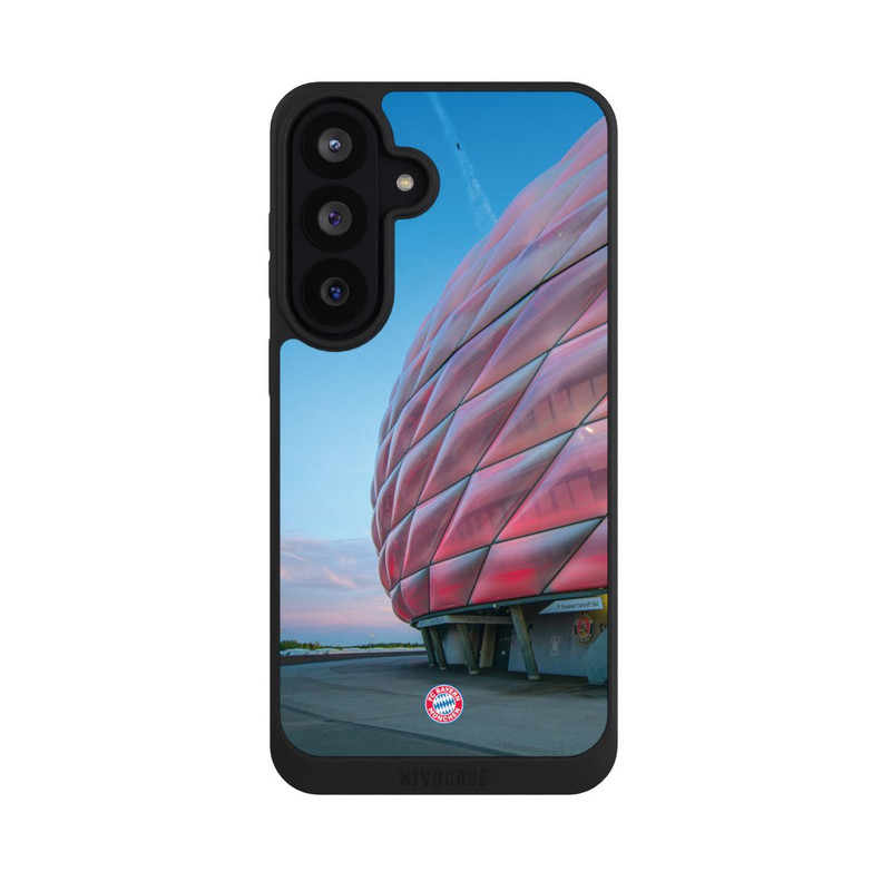 Galaxy S26 FE NIVOpure FC Bayern Allianz Arena Morgenröte