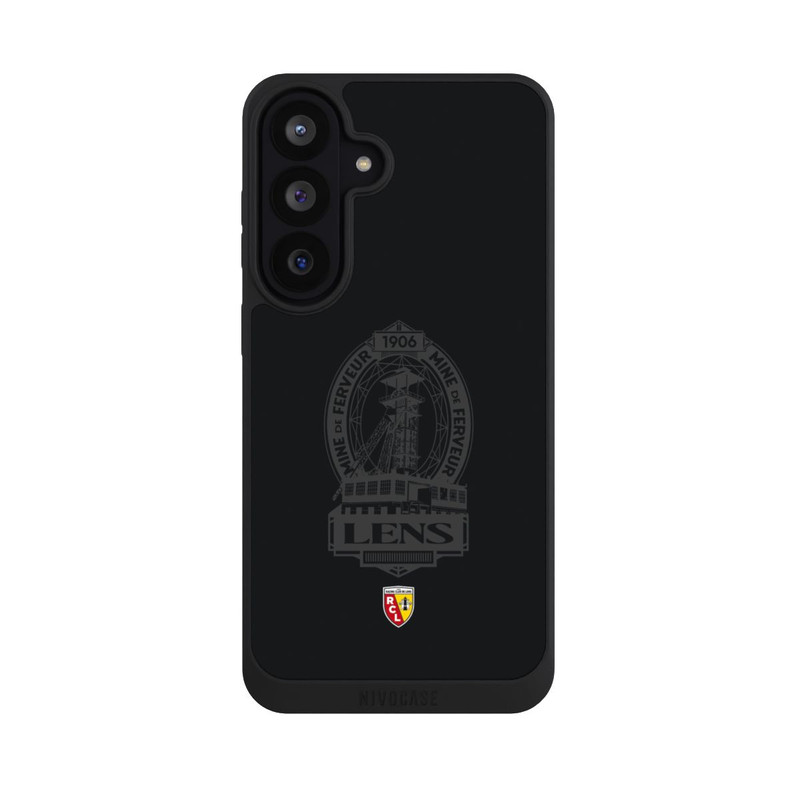 Galaxy S26 FE NIVOpure RC Lens Mine de Ferveur Emblem schwarz