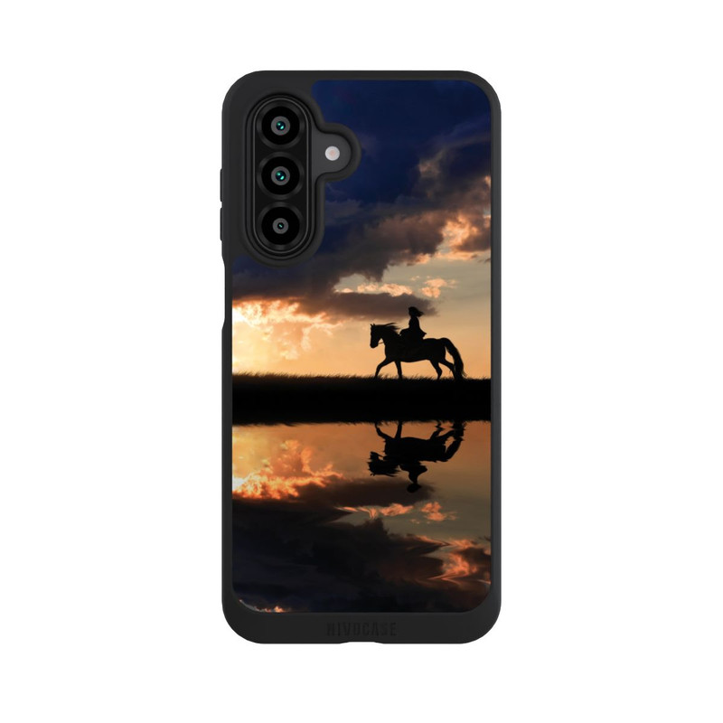 Galaxy A18 5G NIVOpure Ausritt im Sonnenuntergang