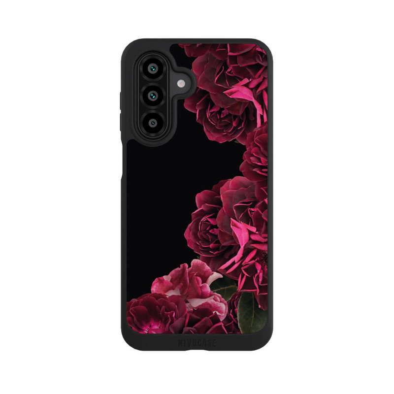 Galaxy A18 5G NIVOpure Vintage Rosen auf Schwarz