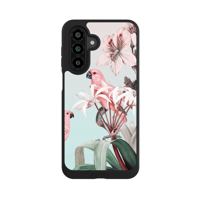 Galaxy A18 5G NIVOpure paradiesische Papageien Pastell