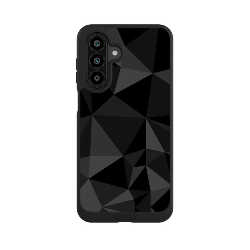 Galaxy A18 5G NIVOpure Polygonmuster schwarz