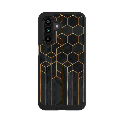 Samsung Galaxy A18 5G NIVOpure Schwarze Sechsecke