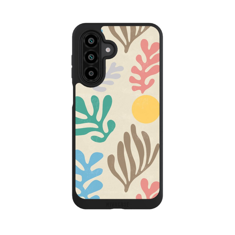 Galaxy A18 5G NIVOpure Blätter im modernen Matisse-Stil