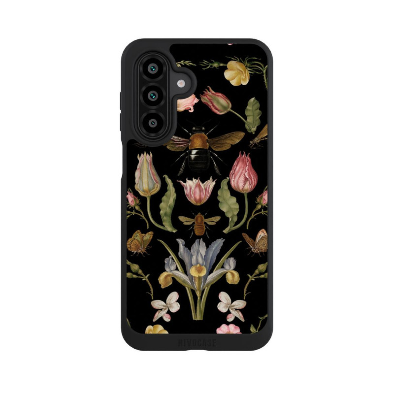 Galaxy A18 5G NIVOpure Wildblumen und Biene Schwarz