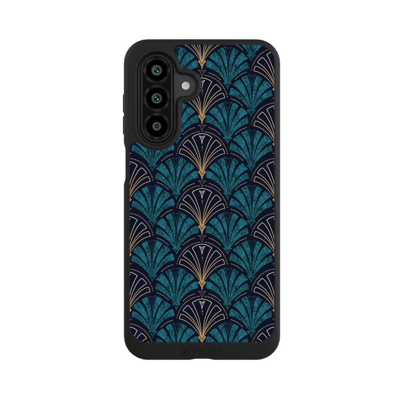 Galaxy A18 5G NIVOpure Art Deco Aquamarin Gold