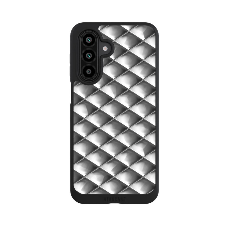 Galaxy A18 5G NIVOpure Glamour Silver Squares