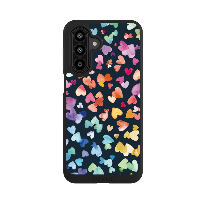 Galaxy A18 5G NIVOpure Valentinstag Herzen Schwarz