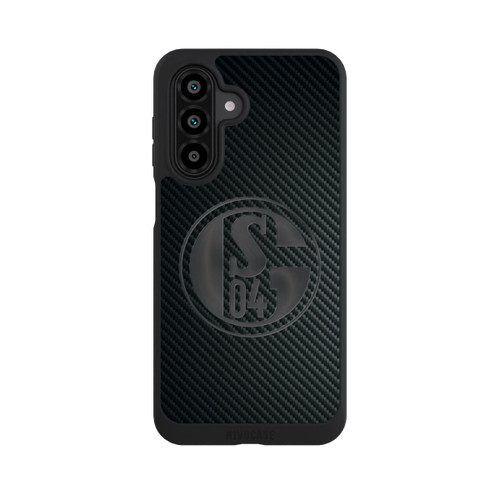 Samsung Galaxy A18 5G NIVOpure Schalke 04 Carbon Look