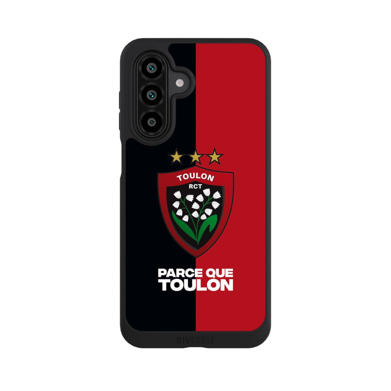 Galaxy A18 5G NIVOpure RCT Logo Rouge Noir