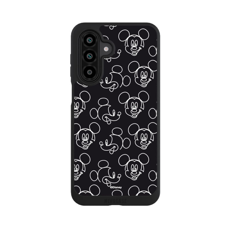 Galaxy A18 5G NIVOpure Disney Mickey Muster Schwarz