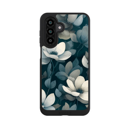 Samsung Galaxy A18 5G NIVOpure Petrolfarbene Negativblumen mit KI