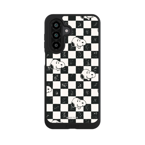 Samsung Galaxy A18 5G NIVOpure Snoopy Heads Checked Pattern