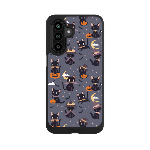 Samsung Galaxy A18 5G NIVOpure Cute Halloween Witch Cats and Pumpkins