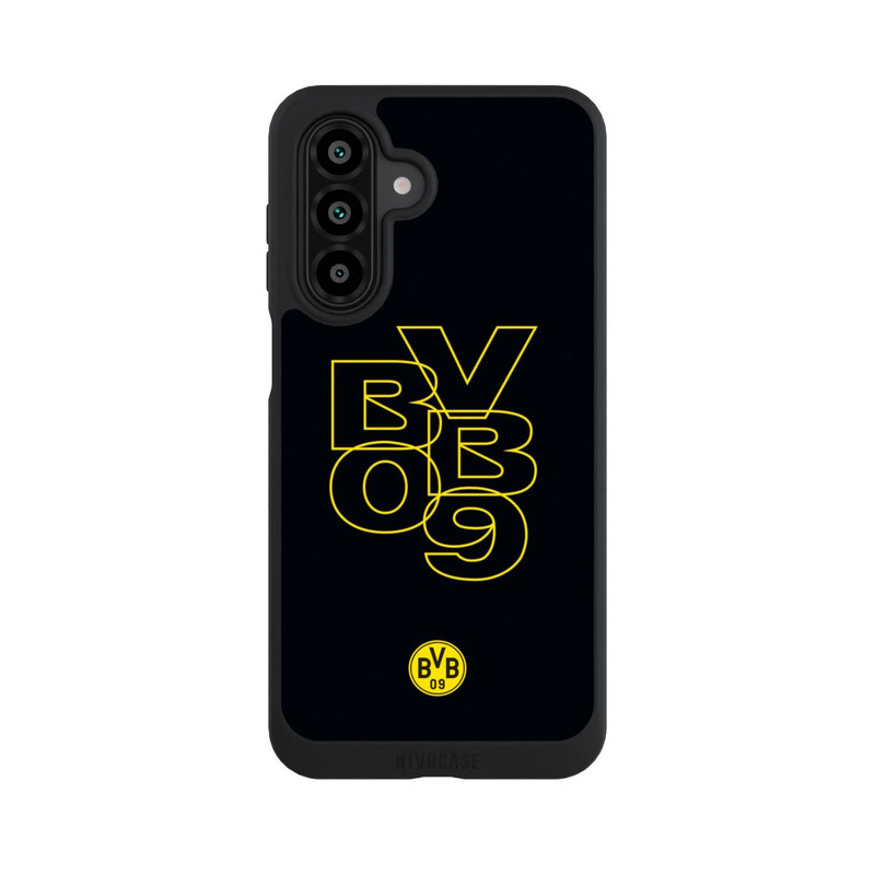 Galaxy A18 5G NIVOpure BVB09 Gelb Schwarz