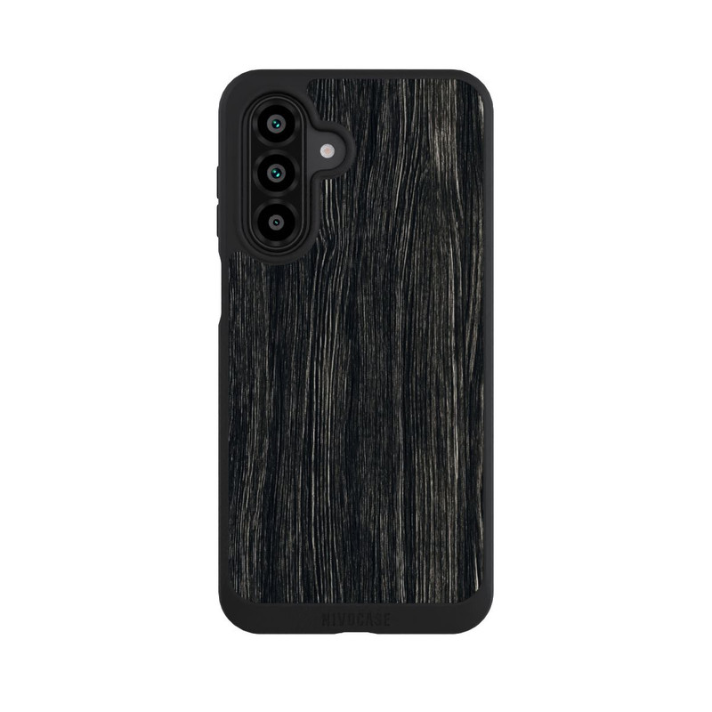 Galaxy A18 5G NIVOpure Dunkle Holzstruktur