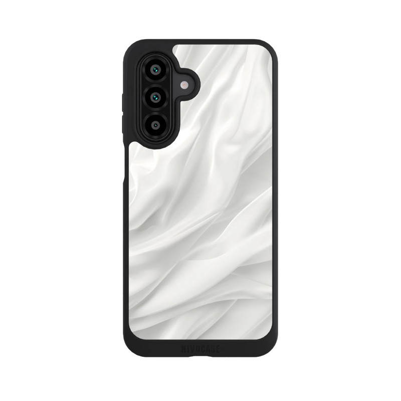 Galaxy A18 5G NIVOpure Weiße Seidenmatte Textur mit KI