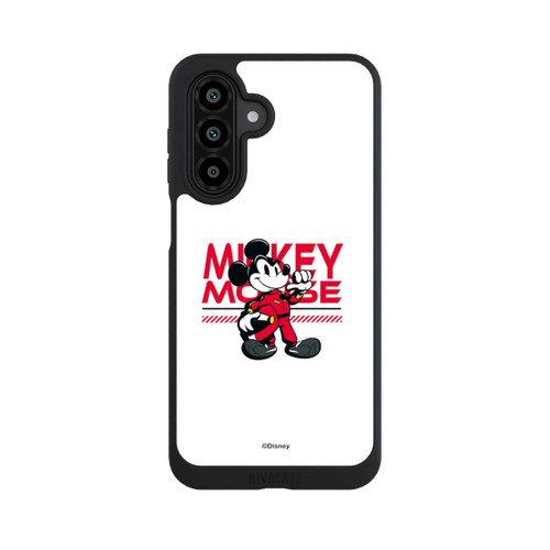 Samsung Galaxy A18 5G NIVOpure Micky Maus Rennfahrer Weiß