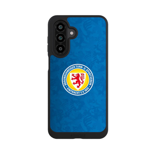 Samsung Galaxy A18 5G NIVOpure Eintracht Braunschweig Löwen Muster Blau