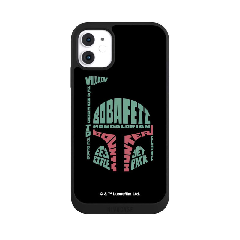 iPhone 11 NIVOpure Boba Fett Typo Graphique