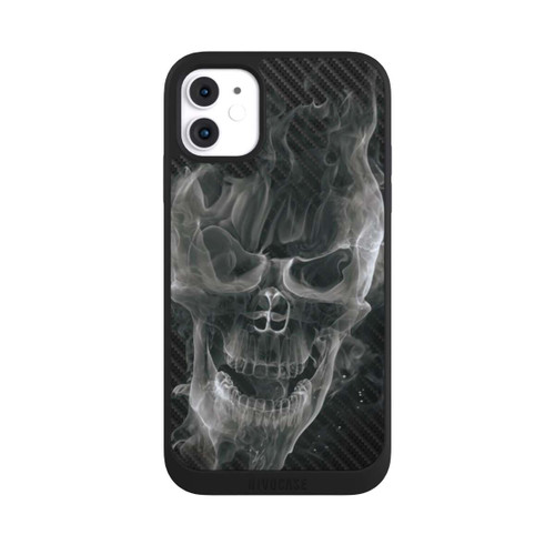 Apple iPhone 11 NIVOpure rauchender Totenkopf Carbon