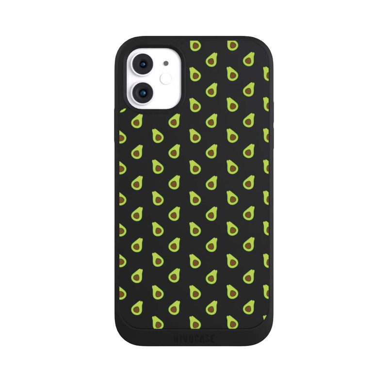 iPhone 11 NIVOpure Avocado Pattern 1 transparent