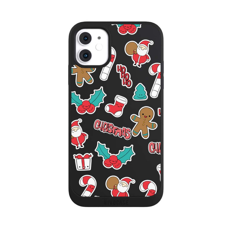 iPhone 11 NIVOpure Christmas Pattern transparent