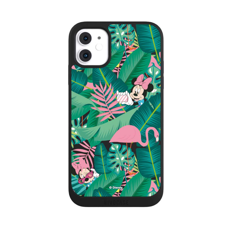 iPhone 11 NIVOpure Minnie Summer Palmblätter ohne Hintergrund