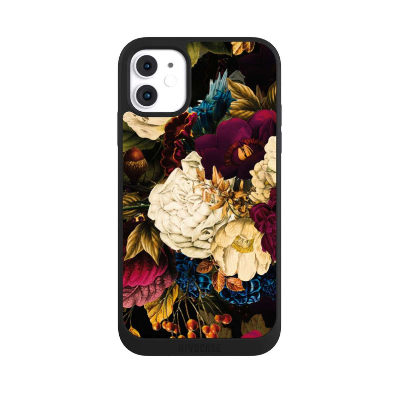iPhone 11 NIVOpure Fleurs vintage sombres