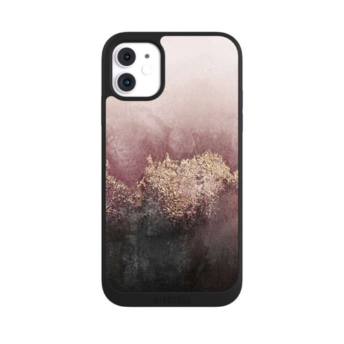 Apple iPhone 11 NIVOpure Rosa Himmelsstaub Golddruck