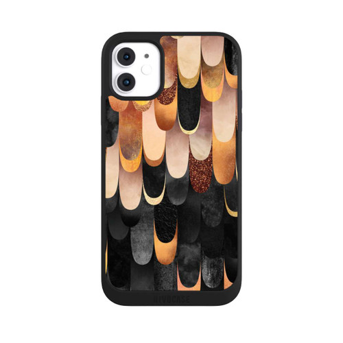 Apple iPhone 11 NIVOpure Gefiedertes Kupfer und Schwarz