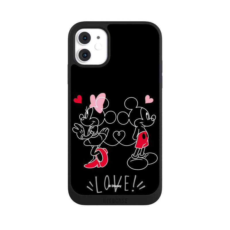 iPhone 11 NIVOpure Mouse in Love Black