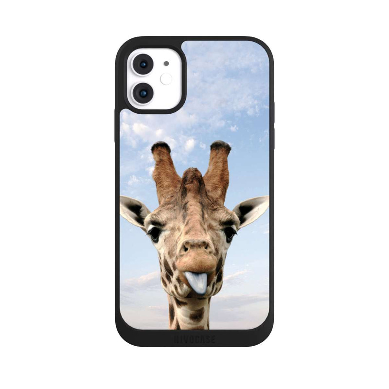 iPhone 11 NIVOpure Giraffe On Road