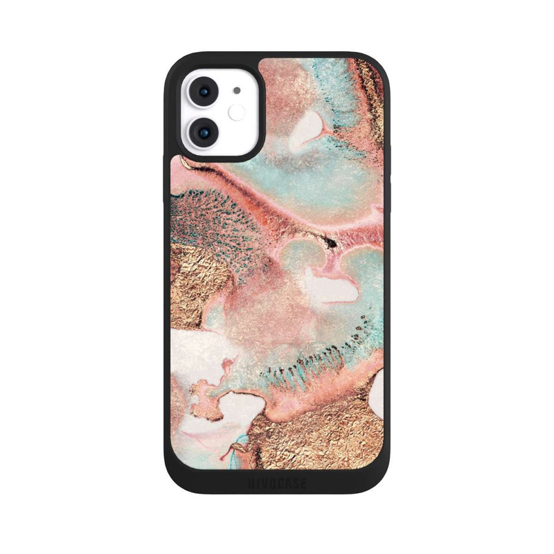 iPhone 11 NIVOpure Pretty Ink Gold Print