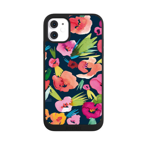 Apple iPhone 11 NIVOpure Fleurs tropicales aquarelles
