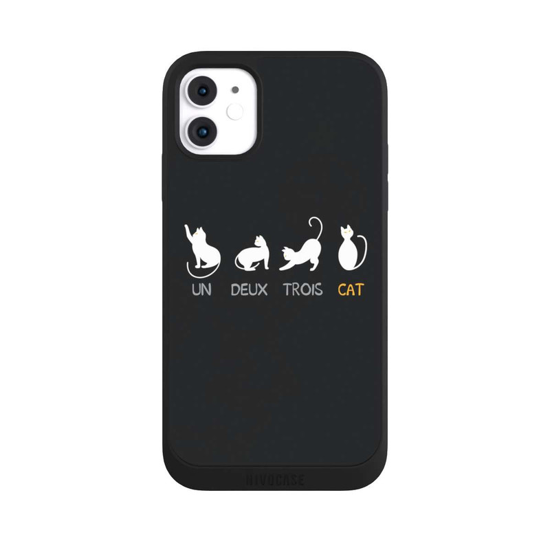 iPhone 11 NIVOpure Un Deux Trois Cat