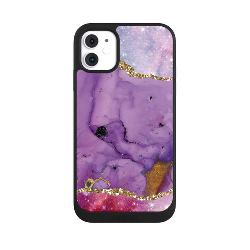 Apple iPhone 11 NIVOpure Purple Galaxy Glamour Marble