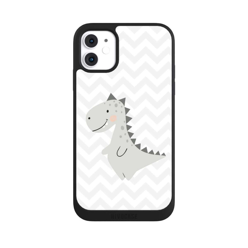 iPhone 11 NIVOpure Grauer Dino