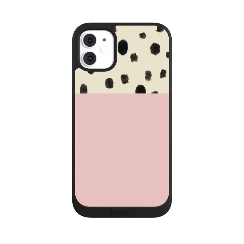 iPhone 11 NIVOpure Points et rose