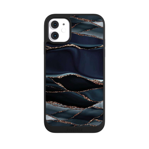 Apple iPhone 11 NIVOpure Dark Grey Stripes Golden LooK