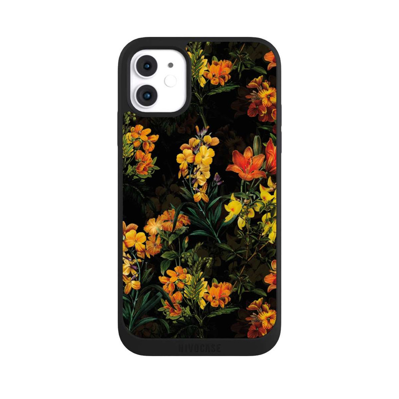 iPhone 11 NIVOpure Colorful Flowers Yellow