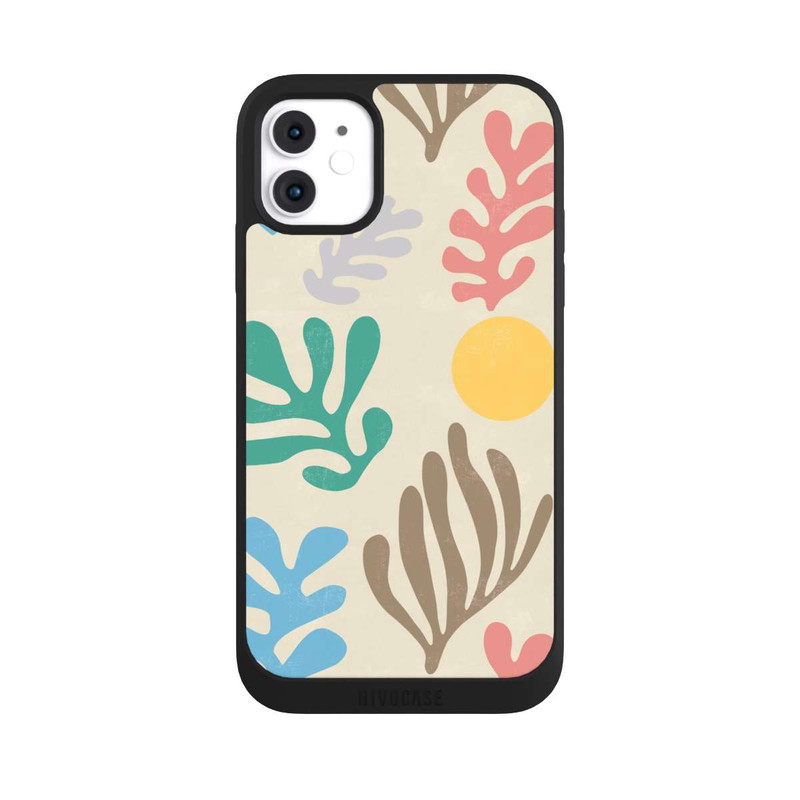 iPhone 11 NIVOpure Blätter im modernen Matisse-Stil