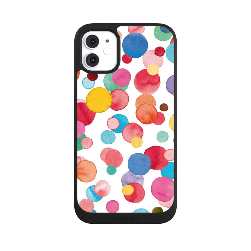 iPhone 11 NIVOpure Aquarelle à pois d’été