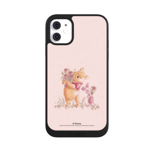 Apple iPhone 11 NIVOpure Winnie &amp; Porcinet avec des Fleurs