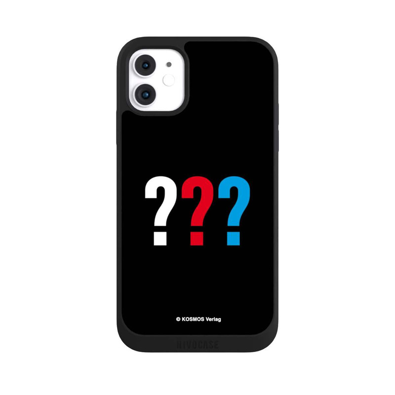 iPhone 11 NIVOpure Drei Fragezeichen Logo